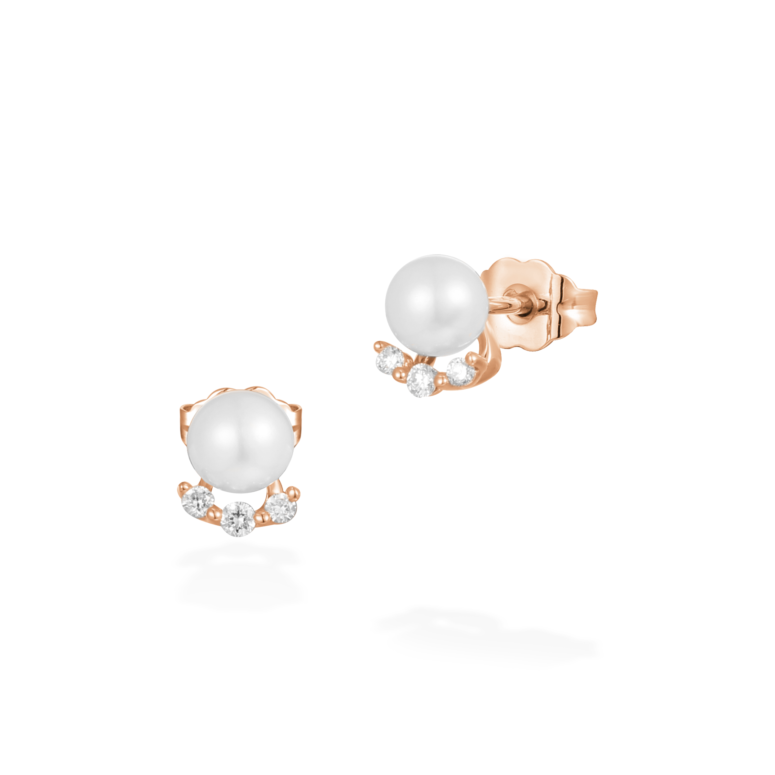 Dot-dot-dot pearl earrings | mori