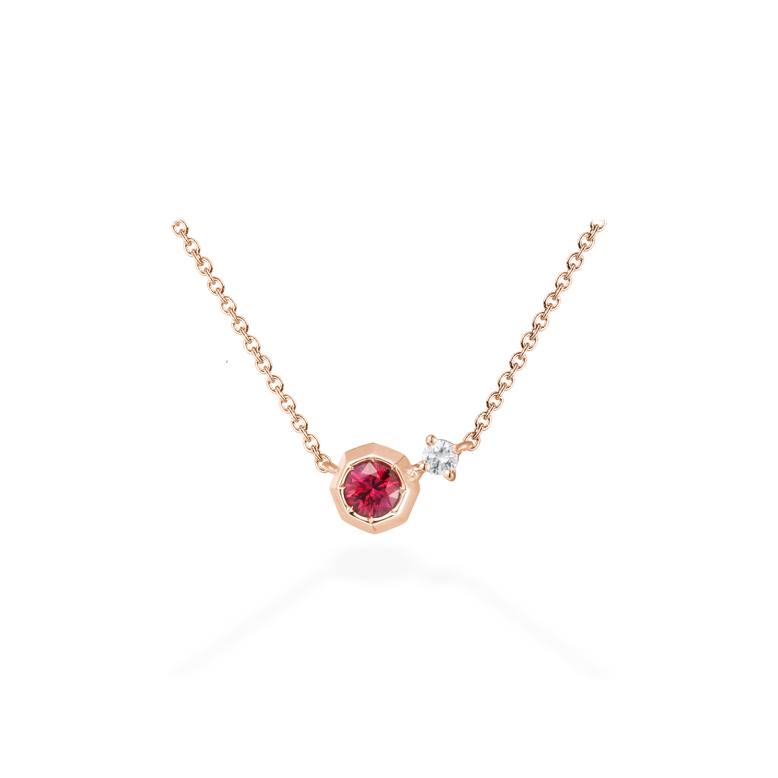 Mori ruby necklace
