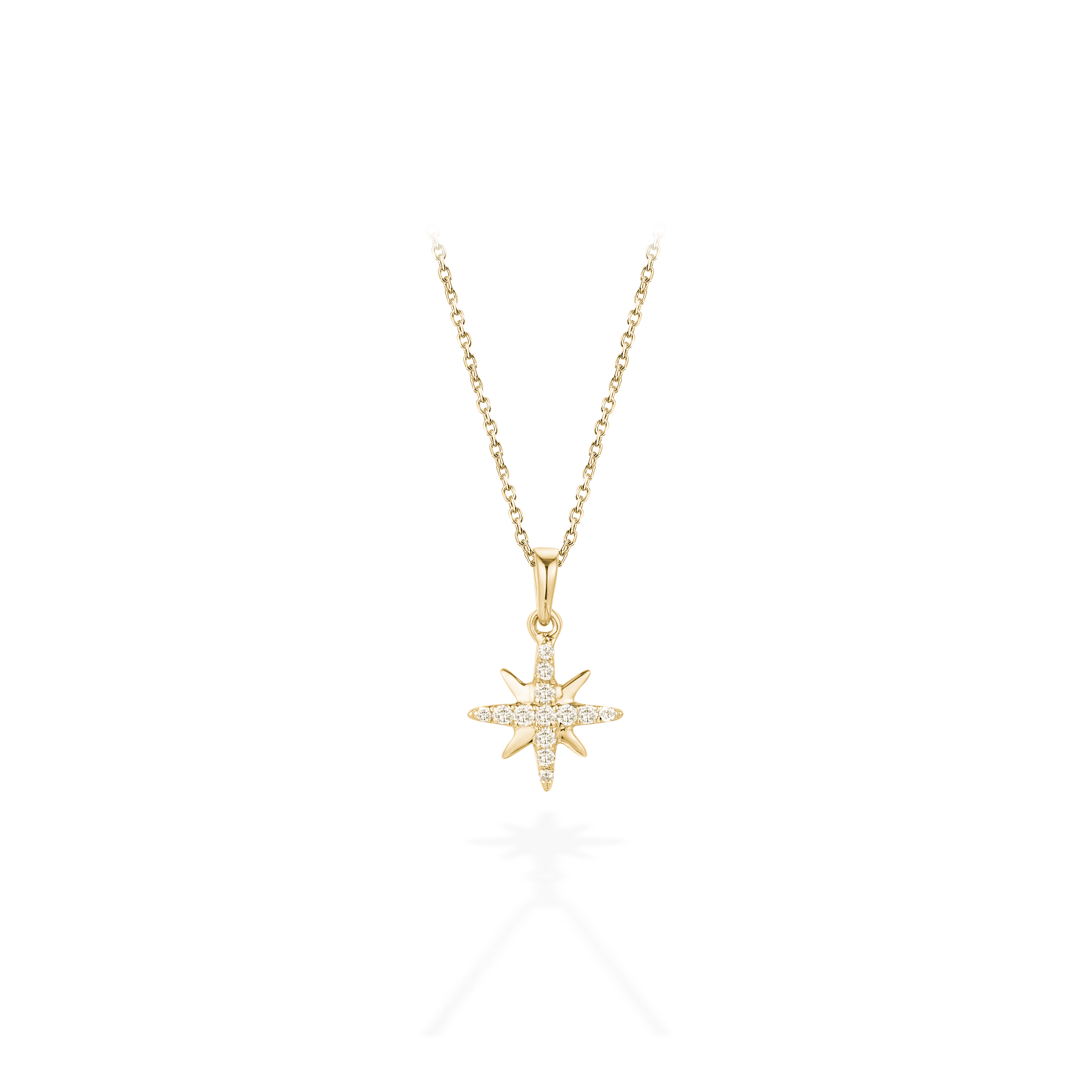 Starlight diamond necklace