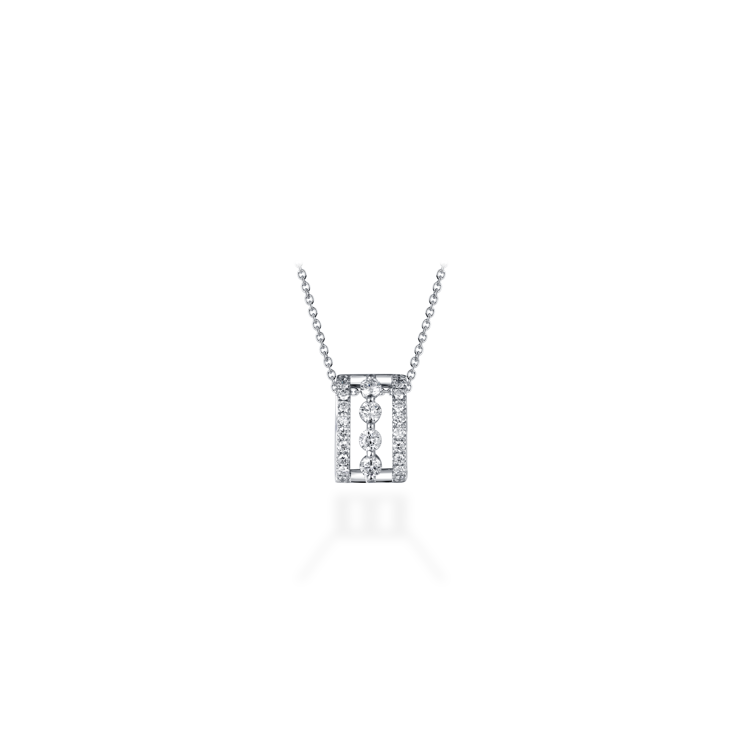 Dressy diamond necklace
